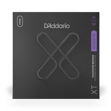 D'Addario XT acoustic guitar strings.